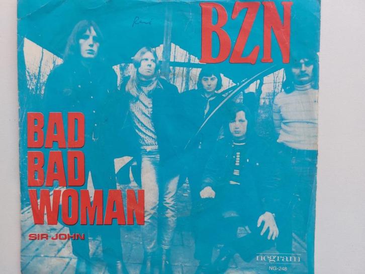 BZN - Bad Bad Woman (1971), CD & DVD, Vinyles Singles, Pop, Enlèvement ou Envoi