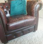 chesterfield  fauteuil / zetel 1zit, Huis en Inrichting, Fauteuils, Ophalen, Gebruikt, Chesterfield