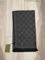 Écharpe Gucci monogramme en laine - neuf étiquette - noir, Maat 38/40 (M), Nieuw, Ophalen of Verzenden, Gucci