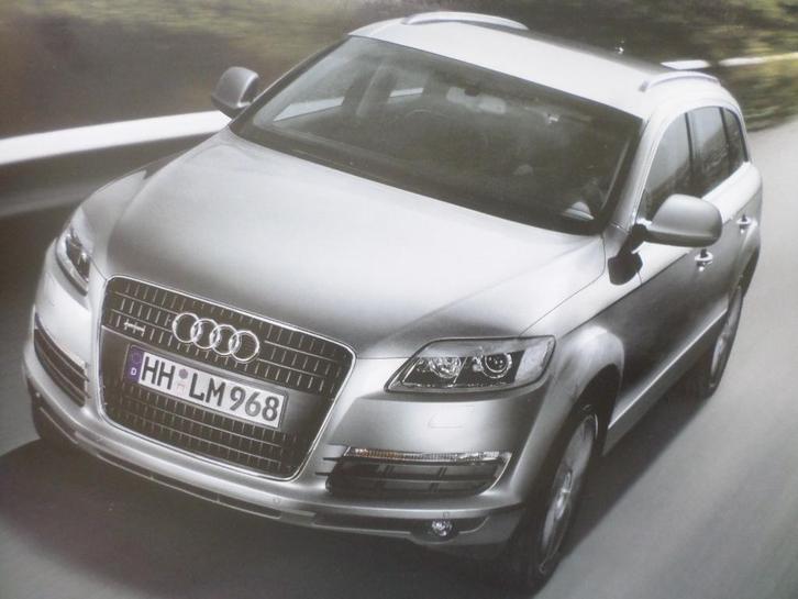 Audi Q7 Brochure, Boeken, Auto's | Folders en Tijdschriften, Audi, Ophalen of Verzenden