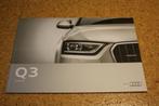 Audi Q3 brochure 2011, Livres, Comme neuf, Dépliant, Enlèvement ou Envoi