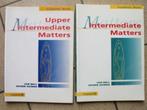 Intermediate Matters en Upper Intermediate Matters: 2 boeken, Ophalen of Verzenden, Gelezen, Engels, Jan Bel