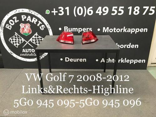 VW GOLF 7 Highline Achterlichten Donkerrood Kersenrood, Auto-onderdelen, Verlichting, Gebruikt, Ophalen of Verzenden