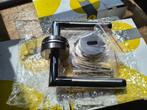 Yale deurkrukset bill inox - complete nieuwe set, Ophalen of Verzenden, Nieuw, Inox, Klink of Kruk