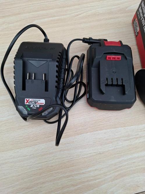 parkside:batterij en oplader, Hobby en Vrije tijd, Overige Hobby en Vrije tijd, Gebruikt, Ophalen of Verzenden