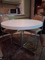 Retro keukentafel, Quatre personnes, Rond, Synthétique, Enlèvement