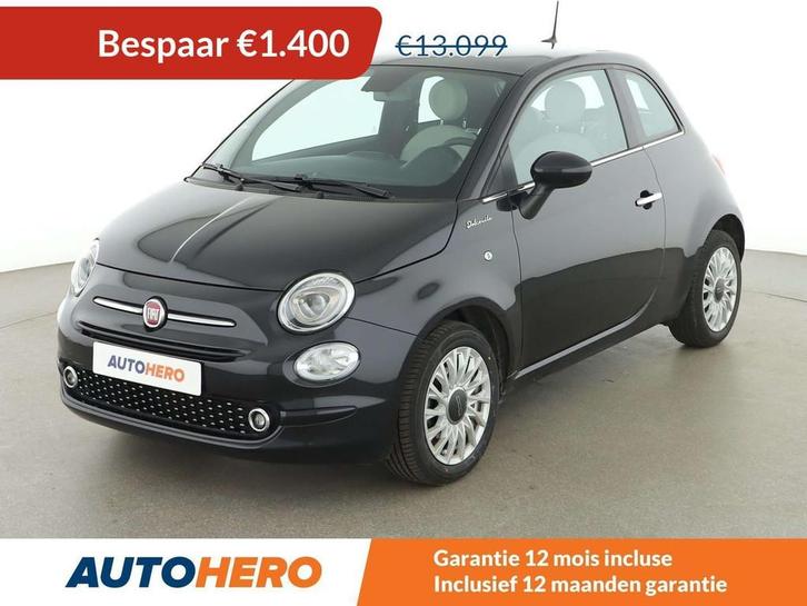 Fiat 500 1.0 Mild-Hybrid Dolcevita (bj 2022), Auto's, Fiat, Te koop, ABS, Airbags, Airconditioning, Android Auto, Apple Carplay