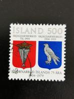 Ijsland 1979 - wapenschild - vogels, Postzegels en Munten, Postzegels | Europa | Scandinavië, IJsland, Ophalen of Verzenden, Gestempeld