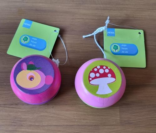 houten jojo (set 2), Kinderen en Baby's, Speelgoed | Houten speelgoed, Nieuw, Overige typen, Ophalen of Verzenden