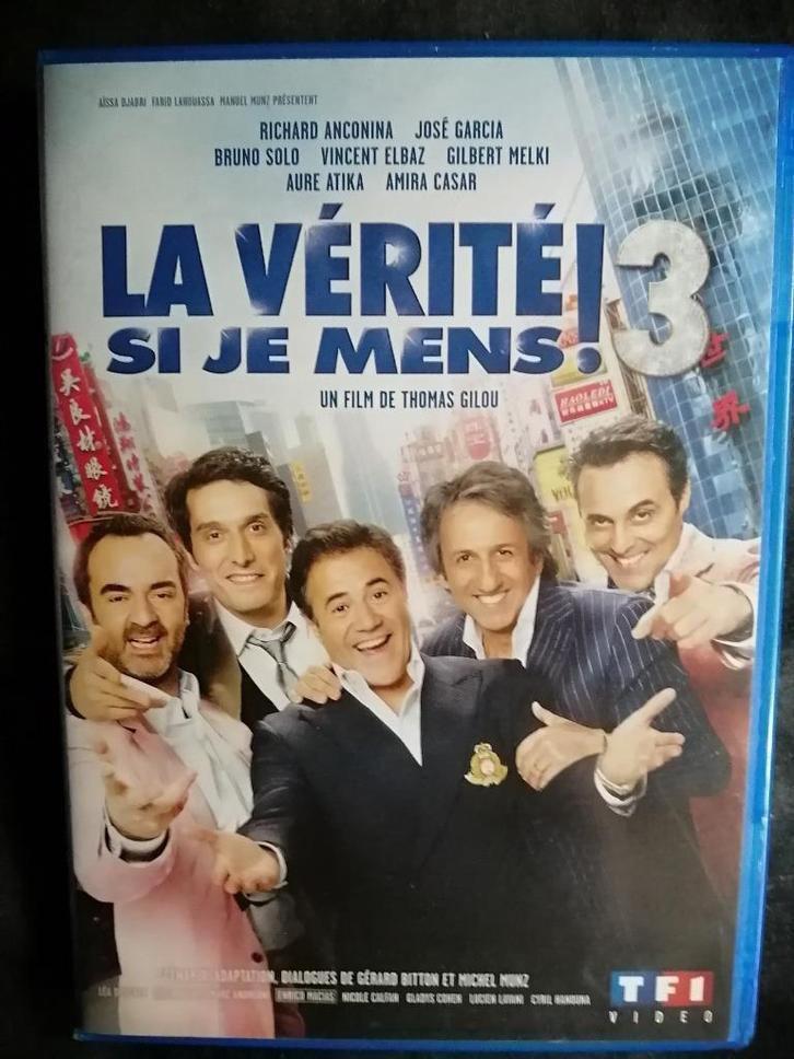 DVD La vérité si je mens! 3 2012 ‧ Comédie ‧ 1h 59m, CD & DVD, DVD | Comédie, Enlèvement ou Envoi