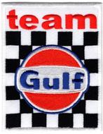Team Gulf stoffen opstrijk patch embleem #3, Motos