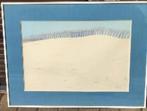 Dessin les dunes avec des déchets signe Jacques cassiman, Antiek en Kunst, Ophalen of Verzenden