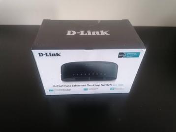 D-Link DES-1008D Switch 8 Ports Ethernet 10/100mbps beschikbaar voor biedingen