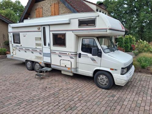 "Frankia 1993 oldtimer Stapelbedden 2.5 Td", Caravans en Kamperen, Mobilhomes, Bedrijf, tot en met 6, Half-integraal, Fiat, Fiat