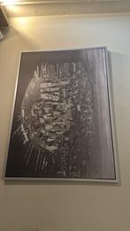 Poster luchtfoto Manhattan 1980, Huis en Inrichting, Woonaccessoires | Wanddecoraties, Ophalen, Zo goed als nieuw