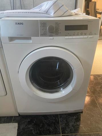 Machine à laver AEG et sèche-linge Zanussi, 6 à 8 kg, Enlèvement, Utilisé, 1200 à 1600 tours