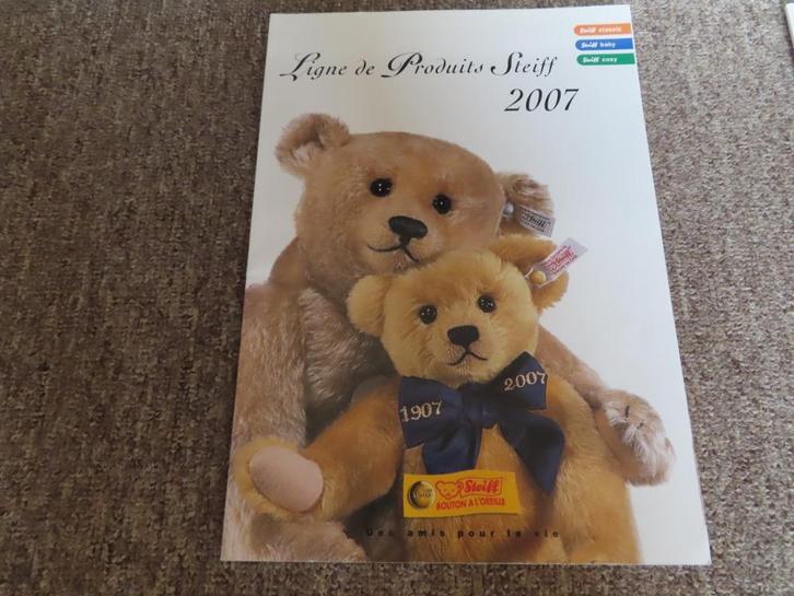 Catalogues Steiff 2007 à 2012– plusieurs différents, Verzamelen, Beren en Cherished Teddies, Zo goed als nieuw, Steiff, Ophalen of Verzenden