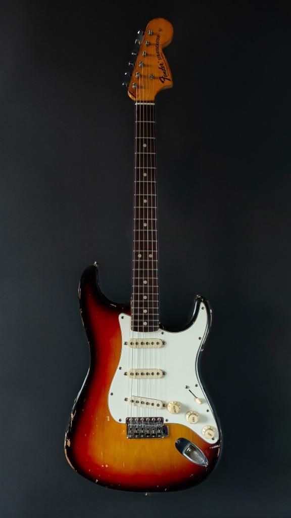 Fender Stratocaster 1971 Sunburst 4 bolt, Muziek en Instrumenten, Snaarinstrumenten | Gitaren | Elektrisch, Solid body, Fender