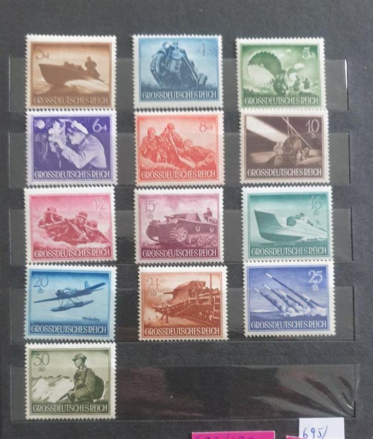 MNH original du Troisième Reich, Timbres & Monnaies, Timbres | Europe | Italie, Enlèvement ou Envoi