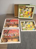 Ancien puzzle blanche neige bois, Collections, Disney, Enlèvement ou Envoi, Comme neuf