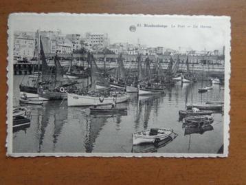Postkaart Blankenberge, haven / 1957