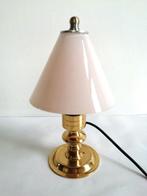 Tafellamp, salonlamp 39 €, Ophalen of Verzenden, Zo goed als nieuw, Glas, Minder dan 50 cm
