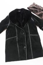 pelsmantel omgekeerd schaap -44-46, Kleding | Dames, Jassen | Winter, Miss Cambridge, Maat 42/44 (L), Ophalen of Verzenden, Gedragen