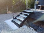 trapje met leuning, Doe-het-zelf en Bouw, Metalen, Ophalen, Nieuw, IJzer