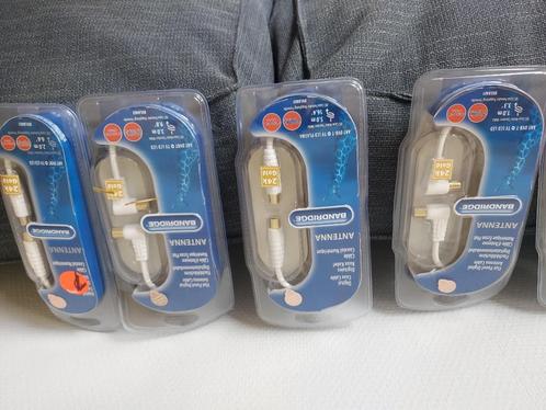 8x Bandridge digitale antennekabels – 24K verguld – Nieuw in, Audio, Tv en Foto, Audiokabels en Televisiekabels, Nieuw, Interlink-kabel