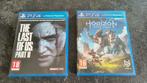 The last of us 2 & Horizon Forbidden West, Enlèvement, Comme neuf