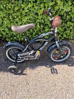 Zwart  fietsje  met zijwielen  voor jongen van 2 tot  4 jaar, Ophalen