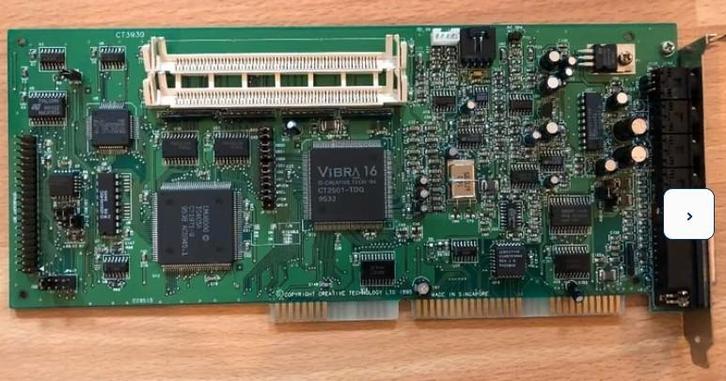Creative Labs Sound Blaster 32 (SB32) (Vibra16C) (CT3930), Computers en Software, Geluidskaarten, Nieuw, Intern, Ophalen