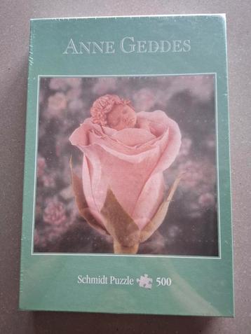 Anne Geddes puzzel 500 Schmidt, Enlèvement ou Envoi, Neuf