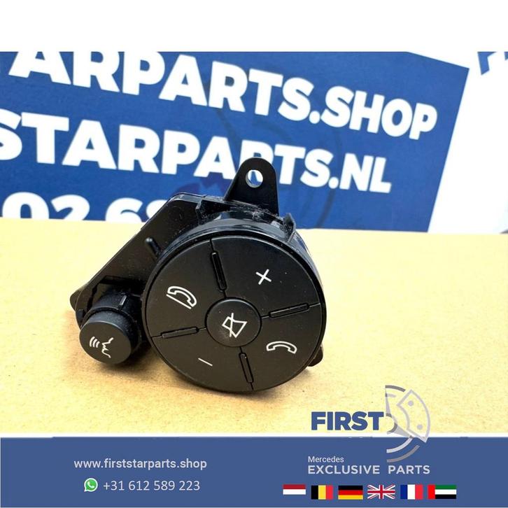 Mercedes STUUR KNOPPEN SET W204 W212 W169 W245 W209 W219 W46, Auto-onderdelen, Dashboard en Schakelaars, Mercedes-Benz, Gebruikt