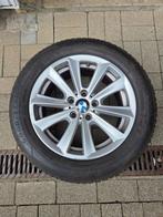 BMW MET 4 WIELEN EN GOODYEAR 4 SEASON 225/55R17 BANDEN, Ophalen, Gebruikt, Banden en Velgen, 17 inch
