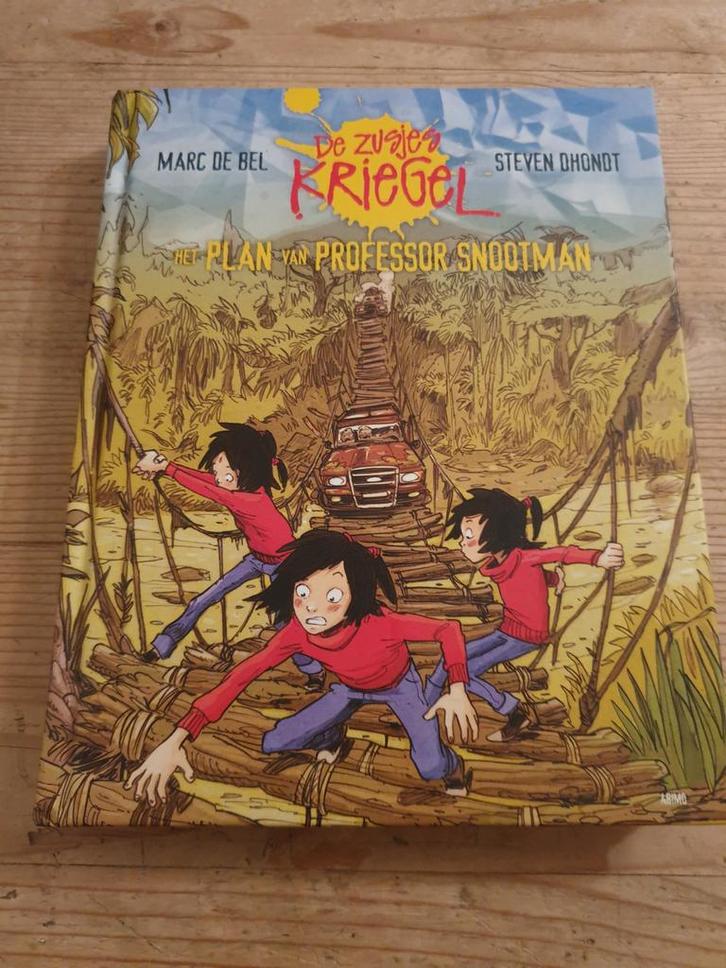 Marc de Bel - Het plan van professor Snootman.Zusjes Kriegel, Boeken, Kinderboeken | Jeugd | 10 tot 12 jaar, Zo goed als nieuw