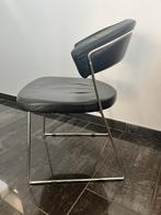 Eetkamer stoelen zwart., Huis en Inrichting, Stoelen, Ophalen, Gebruikt, Zwart, Metaal