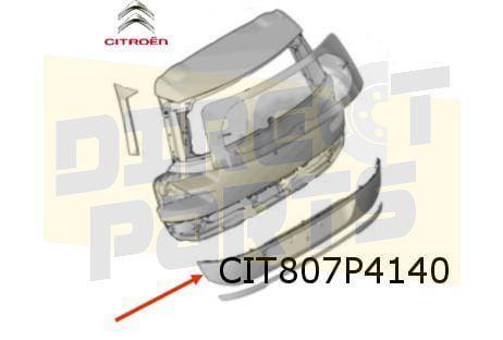 Citroën C4 Grand SpaceTourer paneel achterklep (te spuiten), Auto-onderdelen, Carrosserie, Achterklep, Citroën, Achter, Nieuw