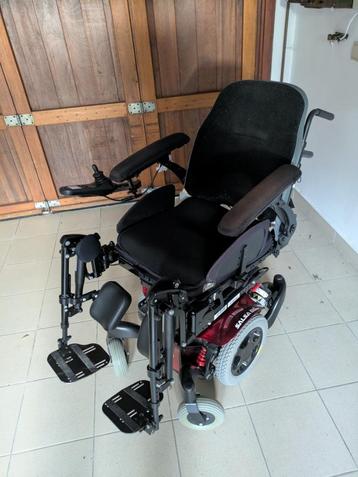 Elektrische rolstoel Quickie salsa, Divers, Enlèvement, Utilisé, Fauteuil roulant électrique