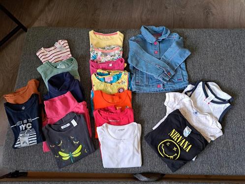Lot de 18 vêtements fille  taille 4 ans ou 104, Kinderen en Baby's, Babykleding | Baby-kledingpakketten, Ophalen of Verzenden