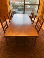 Eettafel met zes stoelen, Enlèvement, Comme neuf