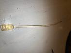 Gouden ketting 18kt, Handtassen en Accessoires, Met hanger, Ophalen of Verzenden, Zo goed als nieuw, Goud