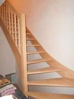 Escalier en hêtre, Bricolage & Construction, Utilisé, Enlèvement ou Envoi, Escalier