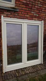 Deceuninck pvc raam, Doe-het-zelf en Bouw, Ophalen, Gevelraam of Ruit, Gebruikt, 120 tot 160 cm