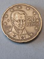 20 cent van 2002 E van Griekenland, Ophalen of Verzenden, Griekenland, 20 cent, Losse munt