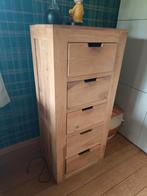 Massief houten dressoir, Huis en Inrichting, Kasten | Ladekasten, Ophalen, Zo goed als nieuw