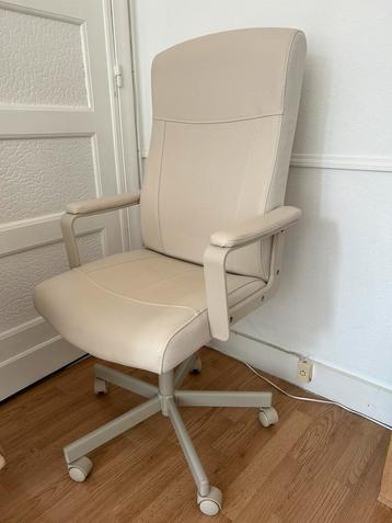 IKEA MILLBERGET bureaustoel, Huis en Inrichting, Bureaustoelen, Ophalen, Zo goed als nieuw, Beige, Bureaustoel