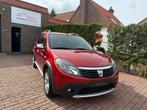 Dacia Sandero Stepway 1.6 benzine * Airco Slechts 130.000Km, Voorwielaandrijving, Euro 5, Stof, Zwart