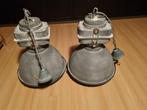 Grote industriële hanglamp kleur beton grijs, Huis en Inrichting, Ophalen, Kunststof, Gebruikt, 75 cm of meer