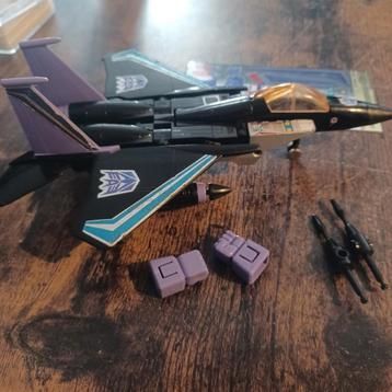 Avion Transformers G1 Skywarp 1984 100% disponible aux enchères